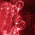 GameXcel LED Light Up Balloons, 20 Inch, 6 Pack Clear Bobo Balloons with 10ft Red LED String Lights
