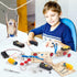 STEM Kits for Kids Ages 5-12, Robot Building Crafts Kit, 3D Wooden Puzzles, Woodworking Model Toys