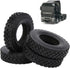 4PCS RC Car Tires, 20mm Width Shoe Sole Pattern Tyre Spare Parts, Fit for Tamiya Tractor Truck 1/14 RC Car Accessory