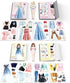Magnetic Dress Up Paper Dolls - Girls Ages 4-7, Pretty Princess Game, Dress Up Toys, Imaginative Birthday Gifts