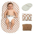 ChildLike 2 Pack Changing Pad Cover for Girls Boys,Lovely Soft Breathable Cotton Changing