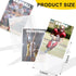 2000 Counts Card Sleeves Top Loaders for Trading Cards, Penny Soft Sleeves Baseball Card Sleeve Protectors Fit
