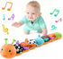 LIGHTDESIRE Baby Toys Musical Caterpillar,Stuffed Animals Infant Toys 3 6 12 Months Sensory