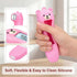 Zalcerin Cute Bear Silicone Thermometer Case Compatible with GoodBaby No-Touch Thermometer, Soft Anti-Drop Protective