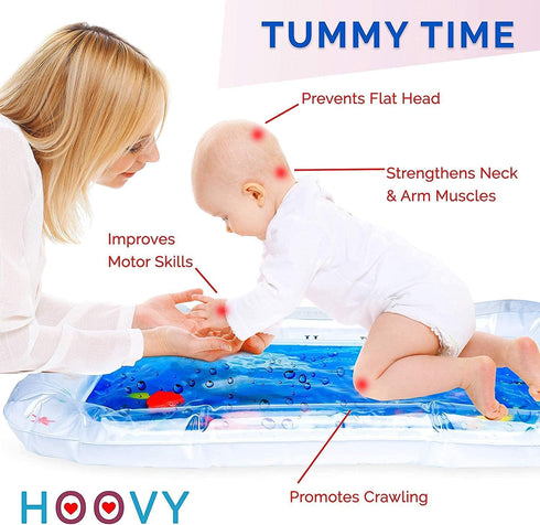 Tummy Colorful Time Water Mat for Infants - Fill N Fun Play Mat
