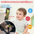 Baby Remote Control Toy, Realistic Toddler TV Remote with Light & Sound, Educational Musical Gift for 6M+ (Black)