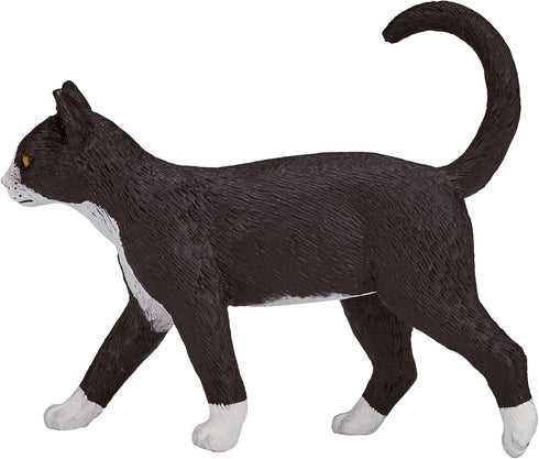 Farmland MOJO - Tuxedo Cat Pet Farm | Hand-Painted Toy Figure | Collection | True to Life & Highly Detailed | Designed
