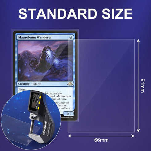 6000ct Card Sleeves for Trading Card,Soft Penny Baseball Card Sleeves,Clear Plastic Card Protectors Fit