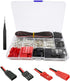 60Sets JST Servo Connector Kits, Plug Male/Female Crimp Pin Cable Kit for RC Car Hitec Spektrum Model Airplanes