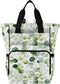 SUABO Beautiful Leaf Pattern Baby Diaper Bag Backpack Large Bag Waterproof Travel Diaper