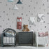 Stylish Animal Wall Stickers - Nursery, Toddler, Kids Jungle Designs, Easy to Apply Baby Wall Stickers