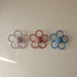 Mushie Soft Lilac Silicone Baby Daisy Rattle & Teether Toy