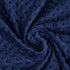 30 40) Pro Goleem Baby Soft Minky Dot Blanket with Silky Satin Backing Baby Gifts for Boys and Girls (Navy Blue, x