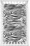 Zebra Print Themed Fitted Crib Sheet,Standard Crib Mattress Fitted Sheet Toddler Bed