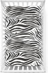 Zebra Print Themed Fitted Crib Sheet,Standard Crib Mattress Fitted Sheet Toddler Bed