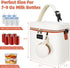 Fxady Pack, 6 9 oz, Breastmilk Cooler Bag with Ice Insulated Baby Bottle Tote Bag for Bottles Up to Clip-On Pouch