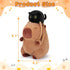 Backpack 9.1 Achwishap Capybara Plush,Capybara Stuffed Animal Cute Plushies,Capybara Plush Toys,Kawaii Plushie Stuffed
