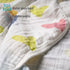 100% Cotton Muslin Baby Bath Poncho - Soft & Absorbent Hooded Towel for Infants & Toddlers, Lightweight and Breathable