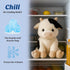 &Boys,12.5inch Easfan Microwavable & Weighted Stuffed Animals Cow Heating Plushie for Warmth-Comfort Cute Soft Plush