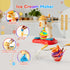 Rodsucs 4 1 Sets 4-8,Kitchen Maker,2-in-1 (16 in Color Dough for Kids Ages Creation Toys with Ice Cream Maker,Noodle