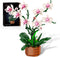 Bilinott Orchid Flower Building Blocks Set, Fake Indoor Flowers Building Set for