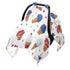 Mazeann Fourth July Ice Cream Car Seat Cover Baby Breathable Soft Infant Carseat