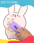 Set 24 NewFamily Kids Art Chalk - Color Dustless Chalk with Cute Magnetic Drawing Board, Creative Gift for Boys