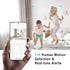 Funstorm 4K 64GB 100-Day Security Camera with SD Card, Battery Powered Security Cam, Standby, AI Human Detection, Night