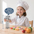 13Pcs Playset, Set 3 Kids Pretend Play Kitchen Accessories Pots and Pans Stainless Steel Pots and Pans Cooking Utensils