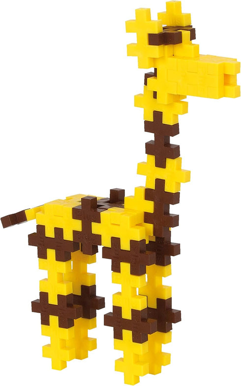 Plus Plus 3D Animal Figure Building Block Set with 70 Mini Interlocking Puzzle Pieces - Fun STEM Toys for Kids -
