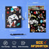 WERNNSAI Kids Diary Set - Boys Game Journal Kit with Lock and Keys, Luminous A5 Writing Notebook, Birthday Gift Set