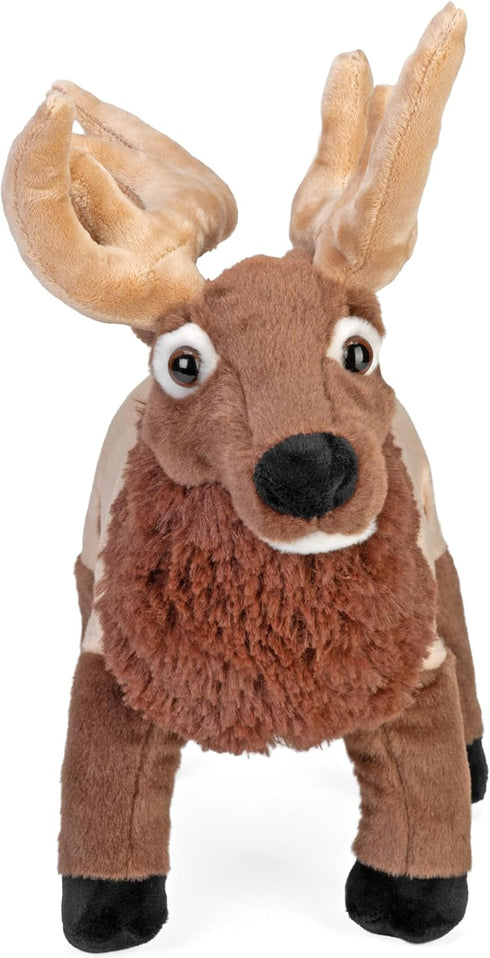 12 inches Wild Republic Cuddlekins, Elk Plush, Stuffed Animal, Plush Toy, Gifts for Kids
