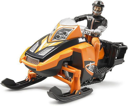 Bruder Snowmobile with Accessories & Driver