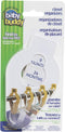 Baby Buddy Closet Organizers, Set of 5, White, Newborn Essential to Easily Divide Baby Clothes from Newborn to Size 8
