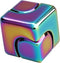 Umnodobn Infinity Gear Fidget Cube Spinner for Kid Adult, Transformable Spinning Top Metallic