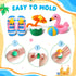 30 Sets Summer Capoda Air Dry Clay Kit for Kids End of School Year Gifts DIY Modeling Clay Arts Crafts Kit for Beach