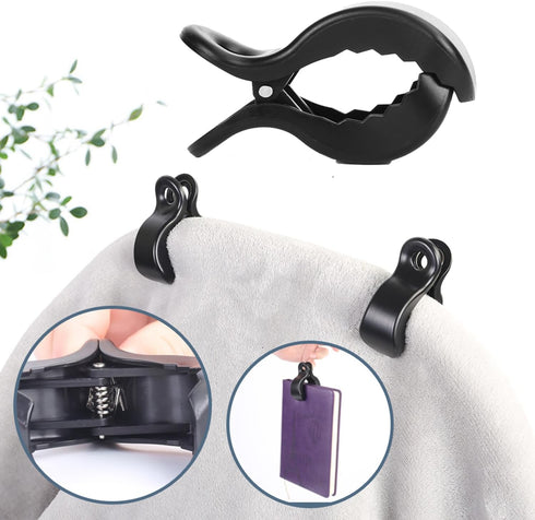 6pcs Stroller Clips Pegs for Hooking Muslin and Toys, Blanket Clips, Car Seat Cover Clip, Nursing Cover