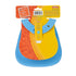 Nuby 3D Soft Silicone Baby Bib with Scoop, Silicone Bib for Toddlers and Babies 6+ Months