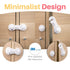 Inaya 6-Pack Child Proof Locks for Cabinet Doors, No Drilling Baby Proofing Cabinet Lock for Safety