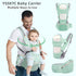7-45lbs Baby Carrier Ergonomic Infant Carrier with Hip Seat Kangaroo Bag Soft Baby Carrier Newborn to Toddler Front