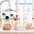 0-6-12 Feisike Space Crib Mobile, Spaceman Baby Mobile for Crib Nursery Decor Hanging Plush Crib Toys for Newborn Boys