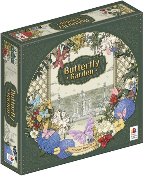 Capstone Games Butterfly Garden Board Game for 2-4 Players - Tile Laying