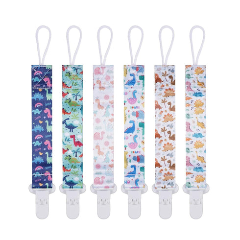 Baby Pacifier Clip,Paci Leash Binky Clips for Baby Boys and Girls,Newborn Essentials,Pack