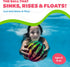 Watermelon Ball JR - Durable Pool Toy for Underwater Games, Perfect for Water Parties, Ages 6+