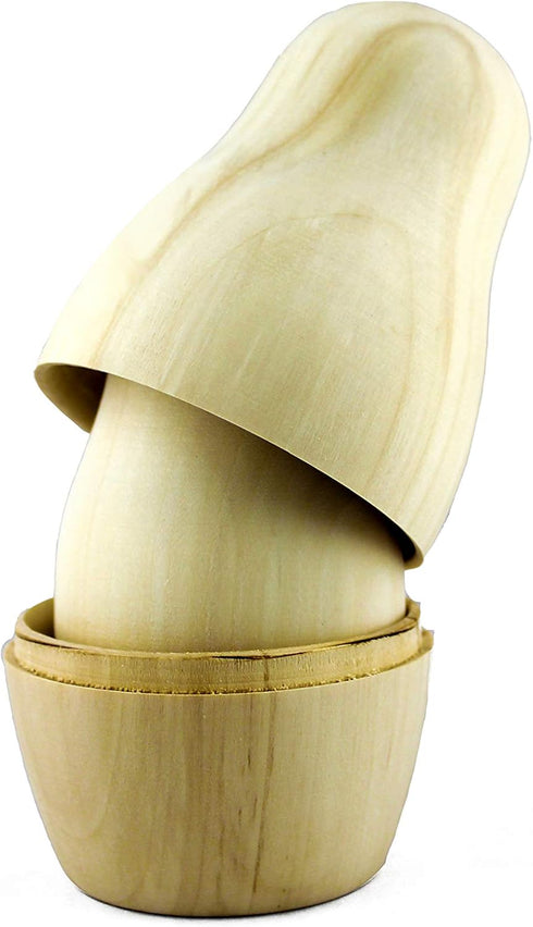 Unpainted Nesting Dolls, DIY 7 Matryoshka Nesting Dolls Blank for Paint Gifts
