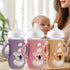 3 Pack Bottles,8 BUSOHA Koala Silicone Sleeves for Avent Baby Bottles - Drop Protection Baby Bottle Sleeves with Handle