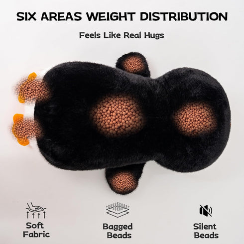 5 23.6Inch Gudisi Pounds Weighted Penguin Stuffed Animals Large Weighted Penguin Plush,Huggable Companion for Kids