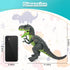 3-5 5-7 Electric Walking Dinosaur Toys for Kids - Small Tyrannosaurus with Detachable Tail Simulated Flame