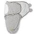 Swaddle Blanket – Adjustable Infant Baby Wrap, Soft Cotton in Ultra Grey for 0-3 Months, Boy Swaddle