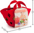 Hape Toddler Vegetable Basket, Soft Grocery Food Playset with Cabbage, Bean Pod, Carrot, and More
